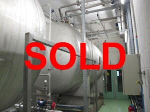 17000 liters stainless steel tank