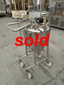 Cuve inox 50 litres double-enveloppe