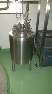 83 liters stainless steel tank