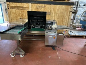 Inspection machine for ampoules