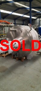 Tanque de inox 2500 litros con agitación