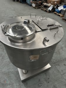 Lot of stainless steel tanks