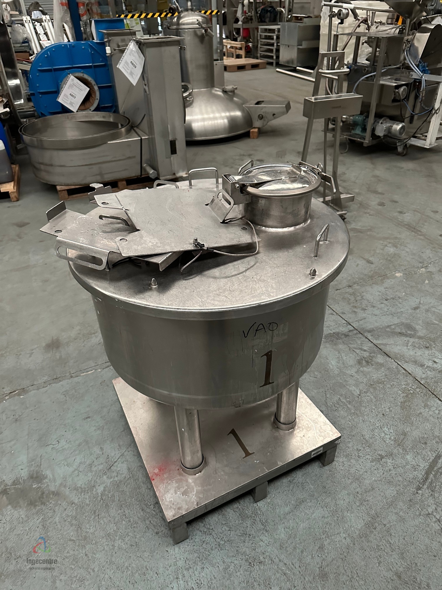 INGENNEO - Cuve inox 150 Litres