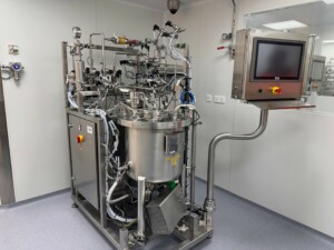 Tanque de inox con agitación