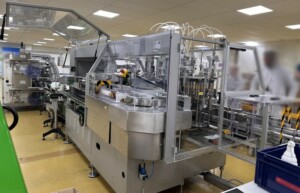 Máquina de envasado en cajas de cartón