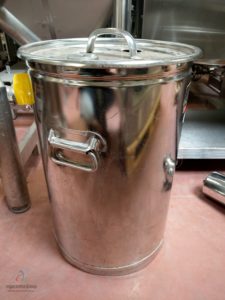 75 liters stainless steel drum