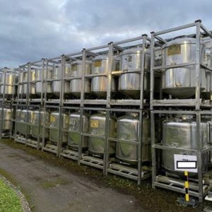 700 liters stainless steel container